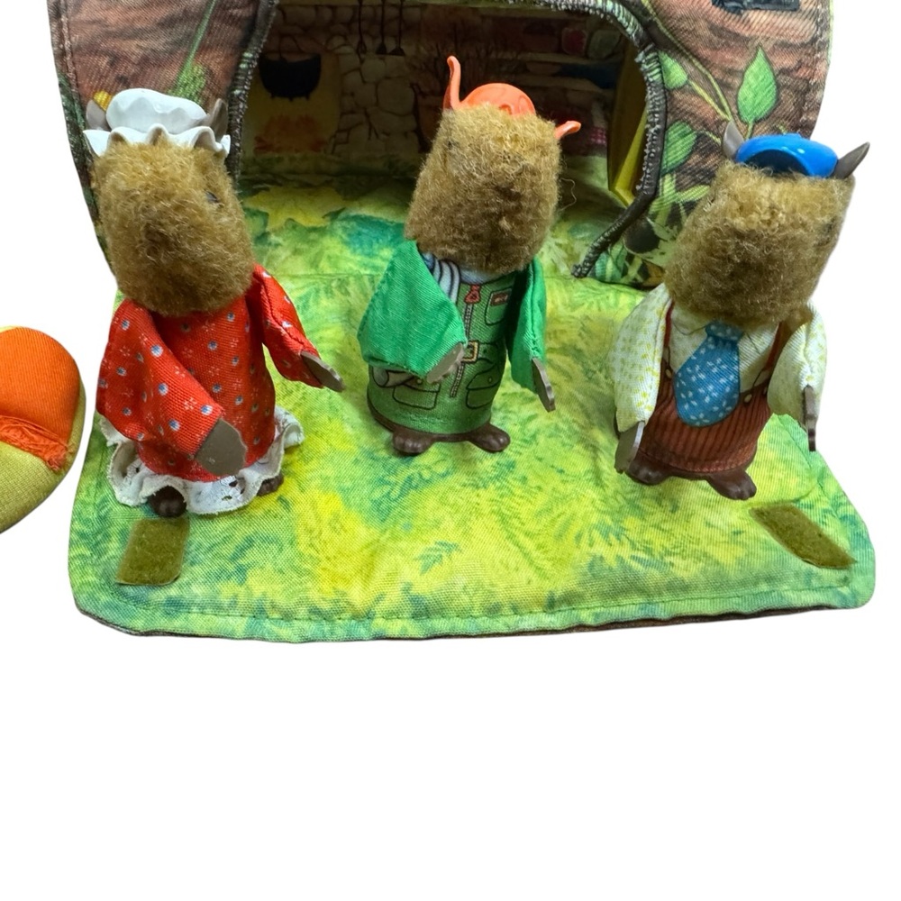 Vintage Fisher Price Woodsey’s Log Squirrel Family 1979 - Picture 3 of 10